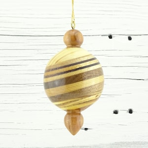 Turned Wood Ornament #230