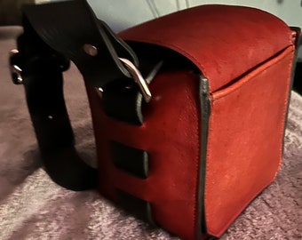 Hipster Kudo square bag  with full leather lining