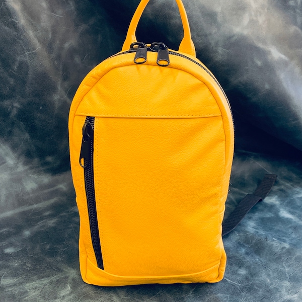 Leather Backpack Etsy Canada