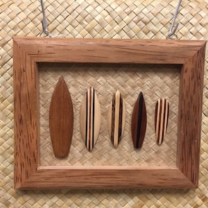 Surf Board Wood Frame
