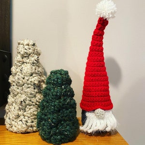 Crochet Christmas Tree: Farmhouse Bobble Tree Decor