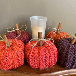 Calabazas de ganchillo; Casa Rural Calabazas Rústicas