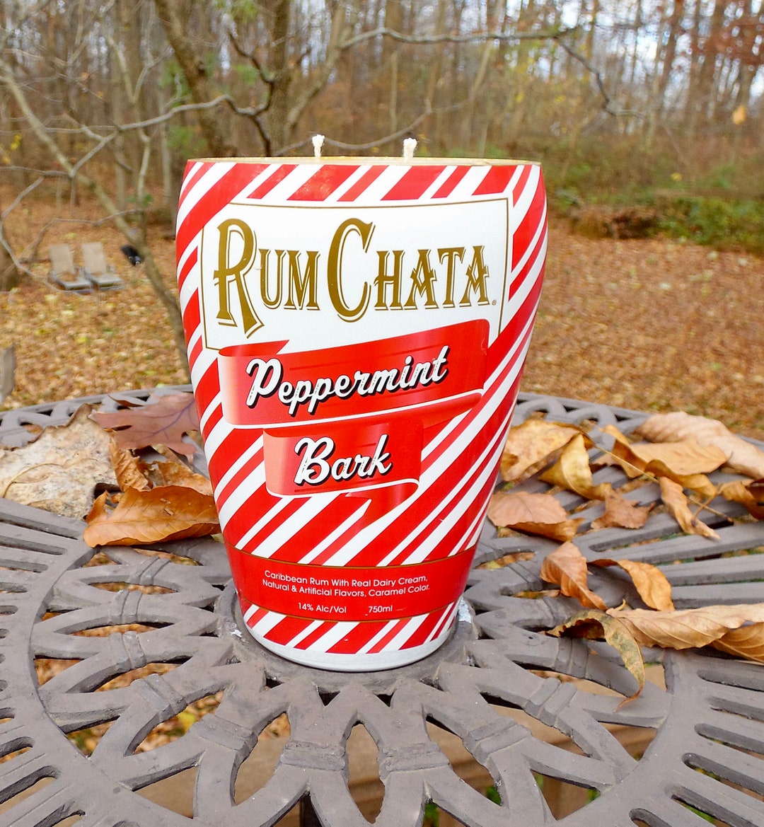 Rum Chata Peppermint Bark Rum Peppermint Mocha Scented Soy Etsy