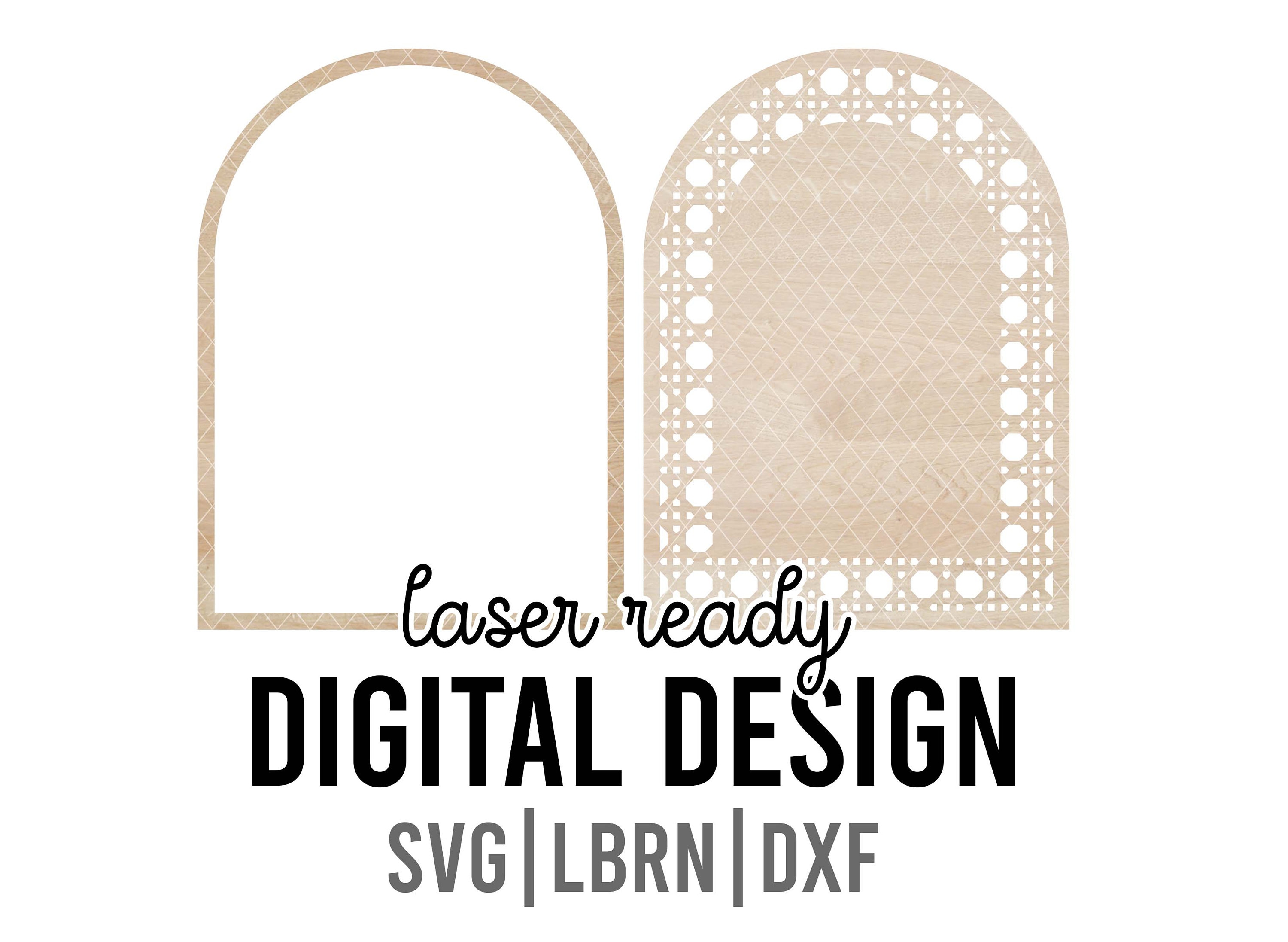 Rattan Arch SVG|LBRN|DXF Laser File - Etsy