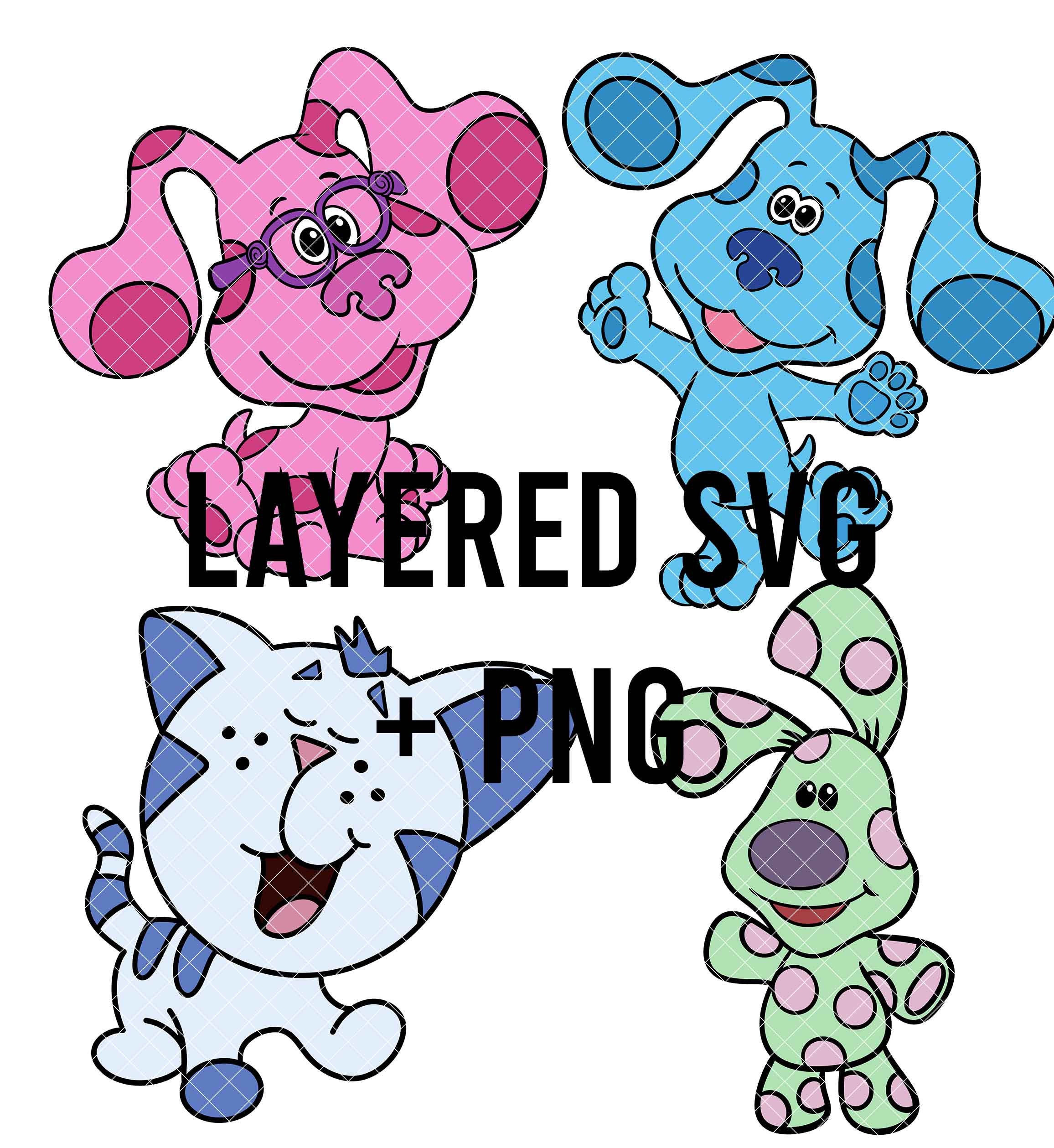 Blues Clues Characters Magenta