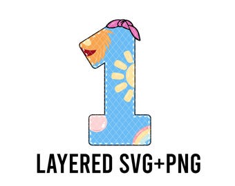 Ms. Birthday Girl Birthday Boy,  Layered By Colour SVG + PNG