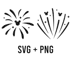 Mouse Fireworks SVG + PNG