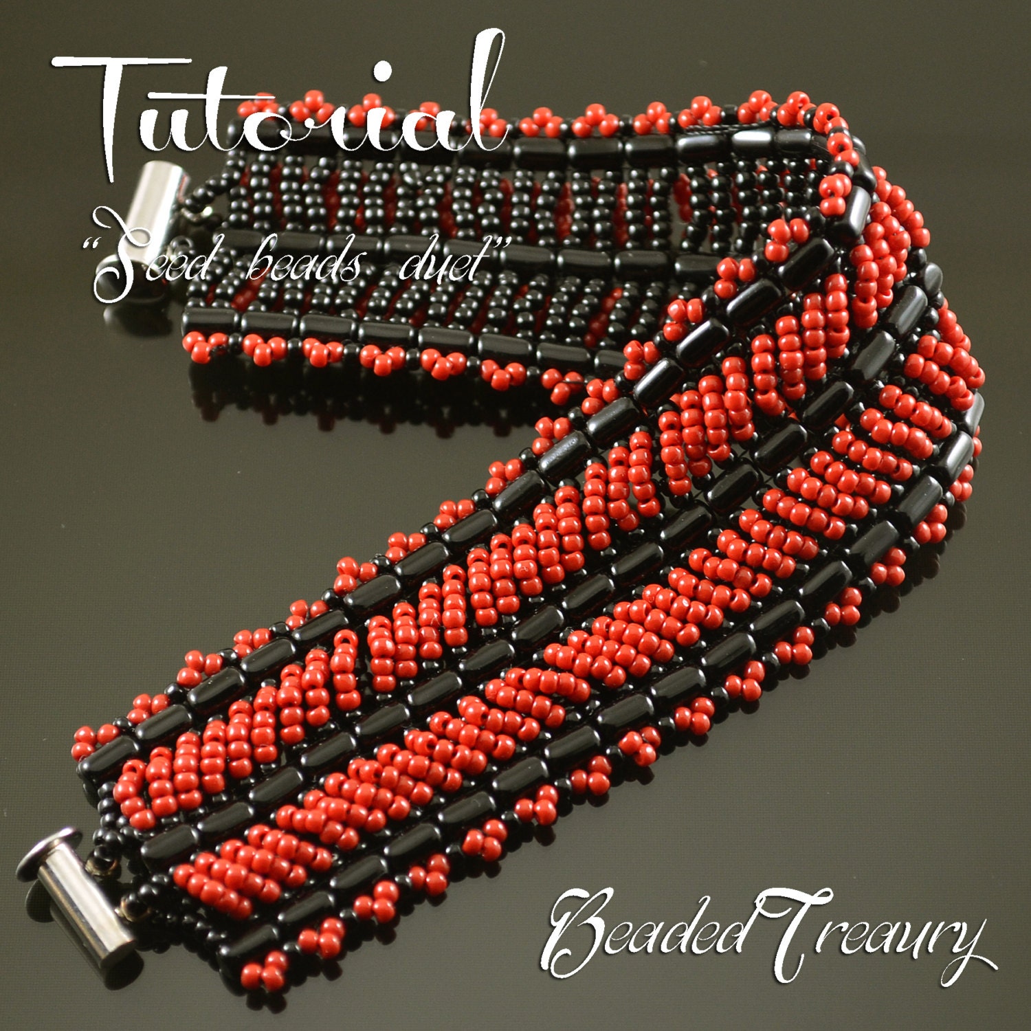 Beading pattern rulla bead pattern seed beads beaded Etsy