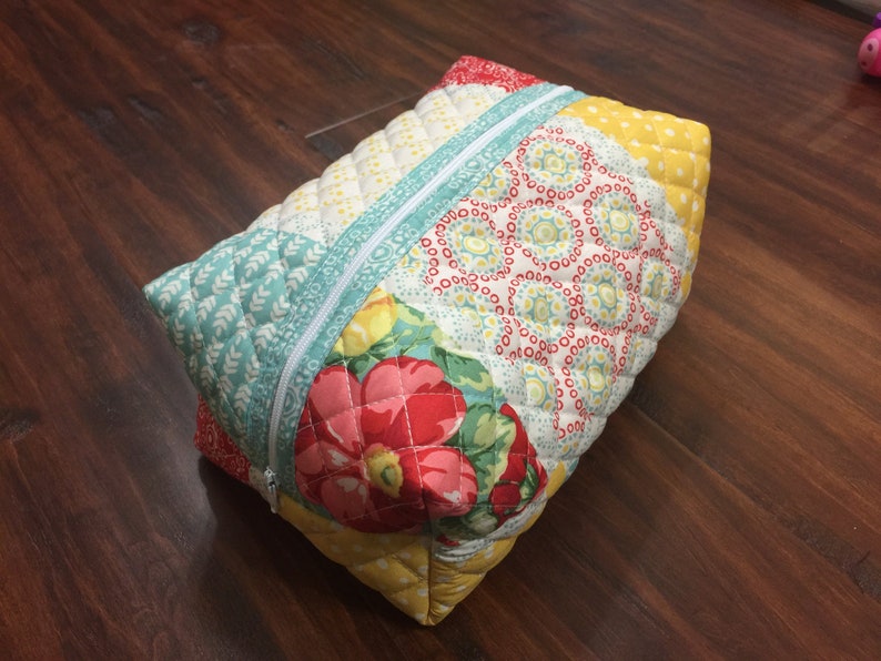 Quilted Zipper Pouches!