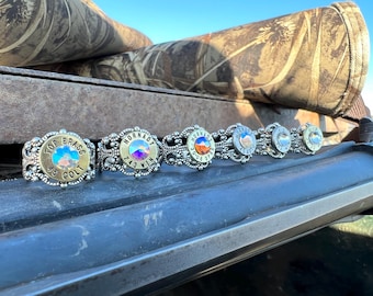Make You Own THICK cut Antique Silver Bullet Ring