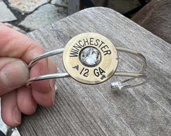 Winchester 12 Gauge Cuff Bracelet