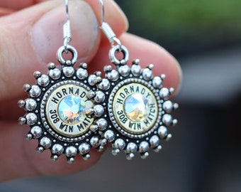 308 Star Burst Bullet Casing Earrings
