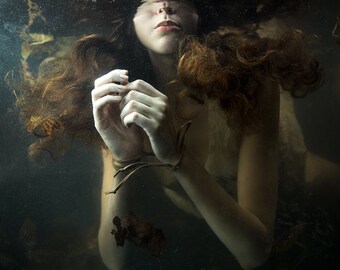 SALE Portrait,.Figure Photograph,Fine Art Photography, Color Portrait,Contemporary Art