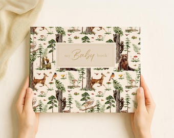 Baby First Year Memory Book | Keepsake Journal | Personalized Gift for New Parents
