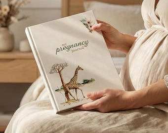 Pregnancy Journal: Guided Keepsake, Safari Vintage Book