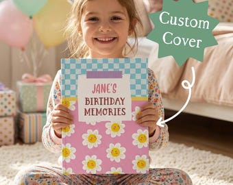 Personalized Birthday Memory Book | Keepsake Journal for Ages 1-18