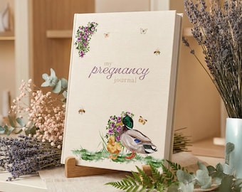 Pregnancy Journal • Guided Keepsake Diary & Planner • Baby Shower Gift