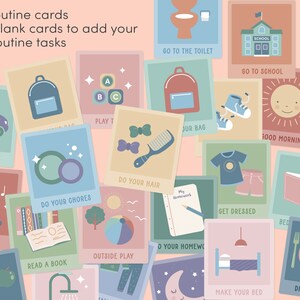 My Daily Routine Chart | Printable PDF | 60 Visual Routine Cards ...