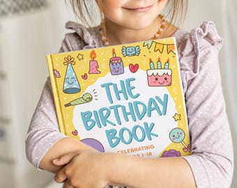 Birthday Book for Kids, Years 1-18, Memory Journal, Keepsake Gift