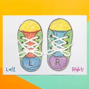 Shoe Tying Practice Printable for Kids – Fine Motor Skills Activity for Preschool, Kindergarten, Montessori & Homeschool Learning