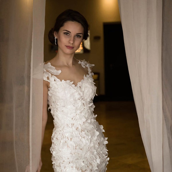 Buy Sequin Wedding Dress - Etsy