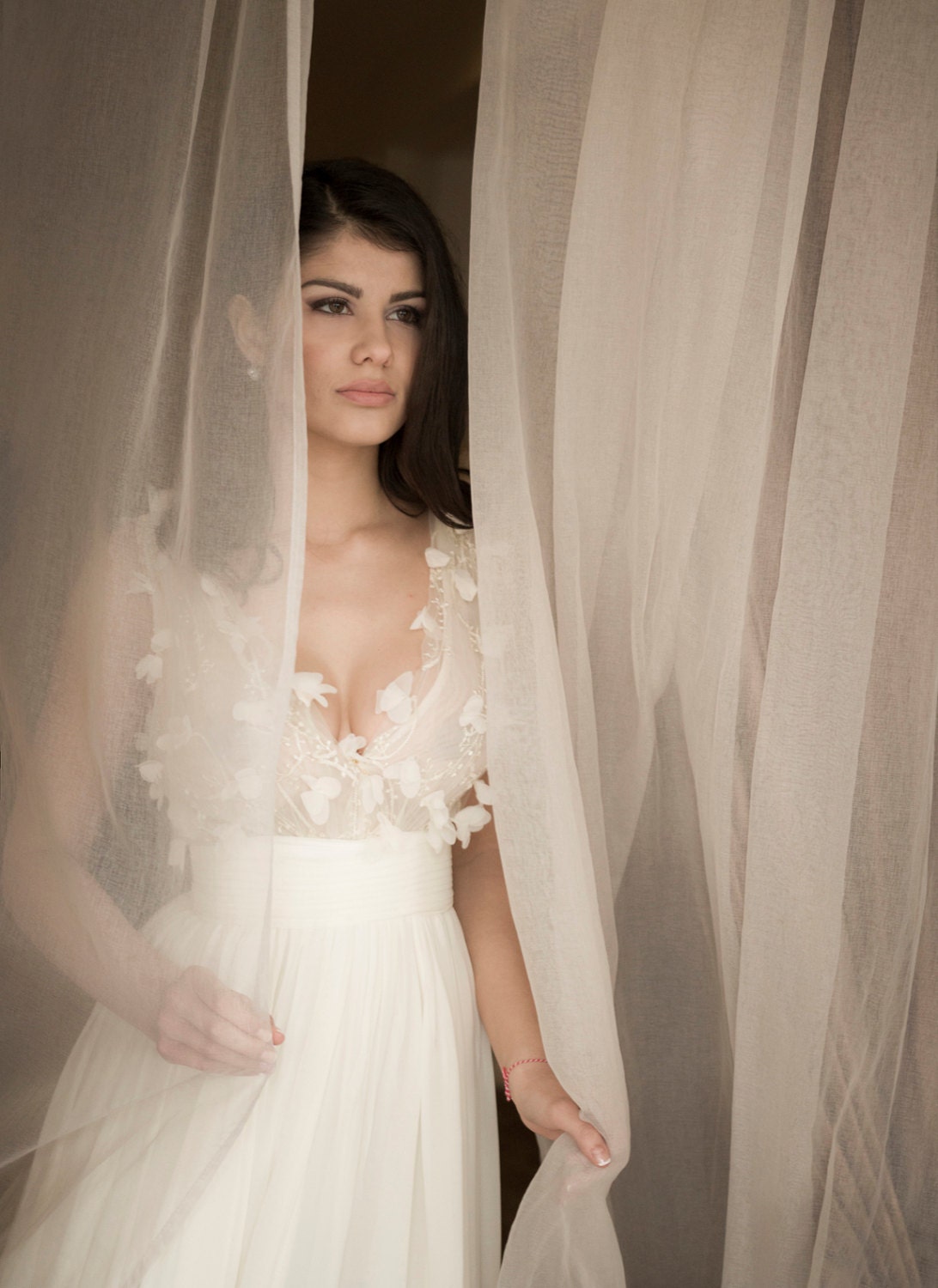 Lakshmigown Simple Beach Wedding Dress 2021 Elegant White Tulle Bridal –  ROYCEBRIDAL OFFICIAL STORE