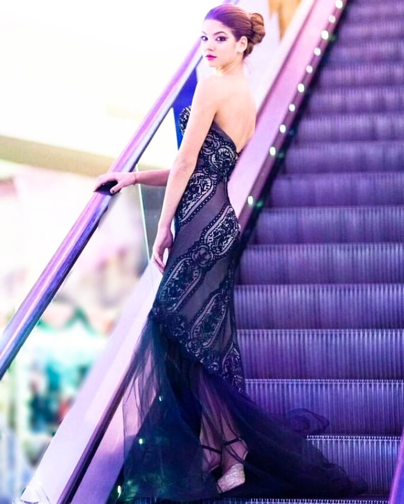 Marceline Black Wedding Dress