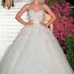 Wedding Ball gown, Fairy bridal Dress in white, Long Bridal Gown, A line Wedding Dress, Princess Wedding Dress, Plus SIze Wedding Dress