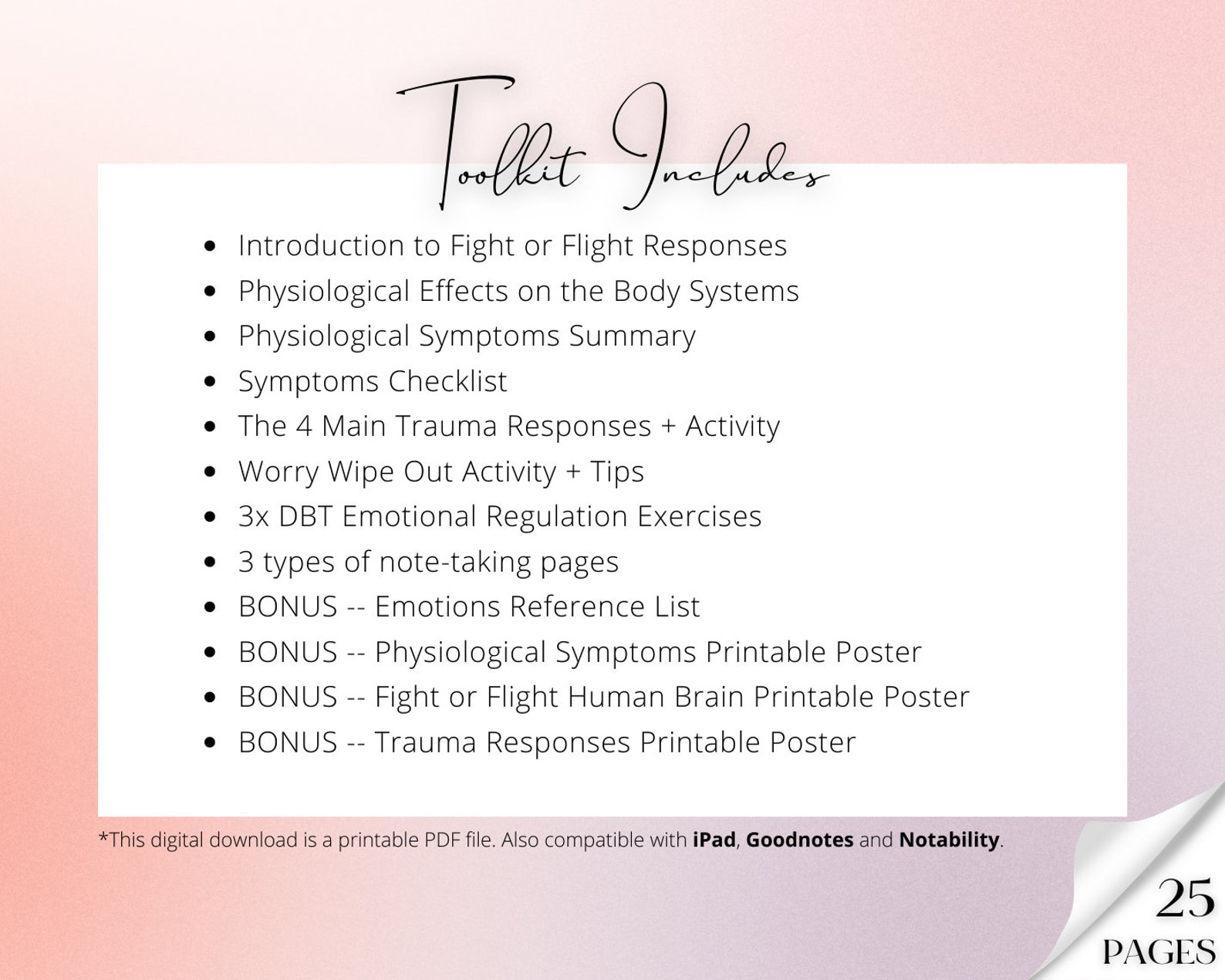 TRAUMA TOOLKIT -- Fight, Flight, Freeze, Fawn | Trauma Responses ...