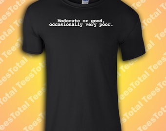 The Shipping Forecast T-Shirt | Moderate Or Good, Occasionally Very Poor