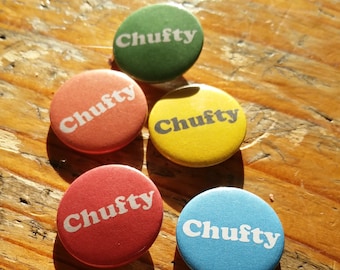 Chufty Badge Set x5