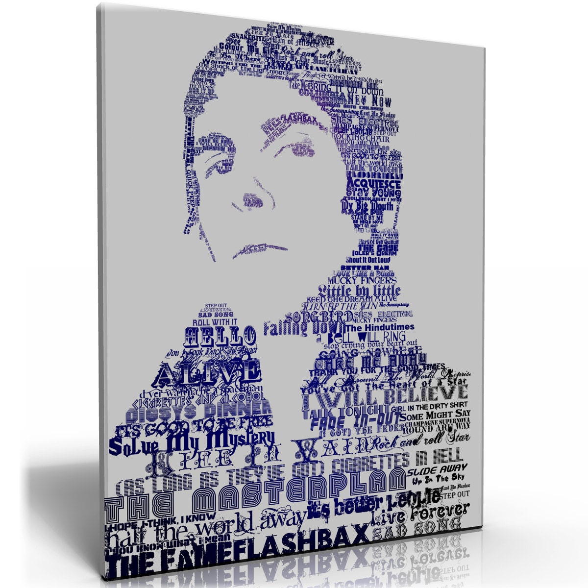 Liam Gallagher Canvas Print | Etsy Canada