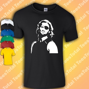 T-shirt Snake Plissken | John Carpenter s’échappe de New York | Culte | Rétro années 80