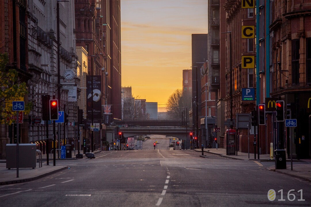 Limited Edition 0161 Fine Art Print 068 | Christmas Day, Manchester ...