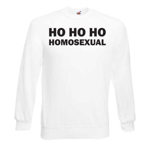 Ho Ho Gay Weihnachtspullover | Pullover | Schwuler LGBT | Weihnachten | Queer