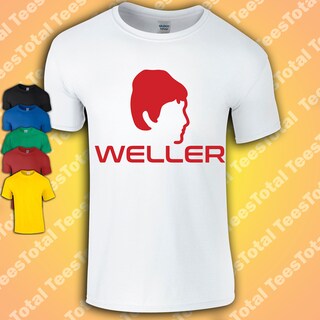 Paul Weller - T-Shirt Foto In Pelle, Taglia M