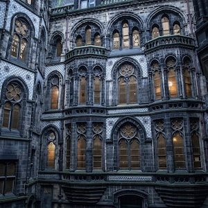 Limited Edition 0161 Fine Art Print 018 | Manchester Town Hall Courtyard
