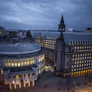 Limited Edition 0161 Fine Art Print 004 | Manchester Central Library and Town Hall Extension