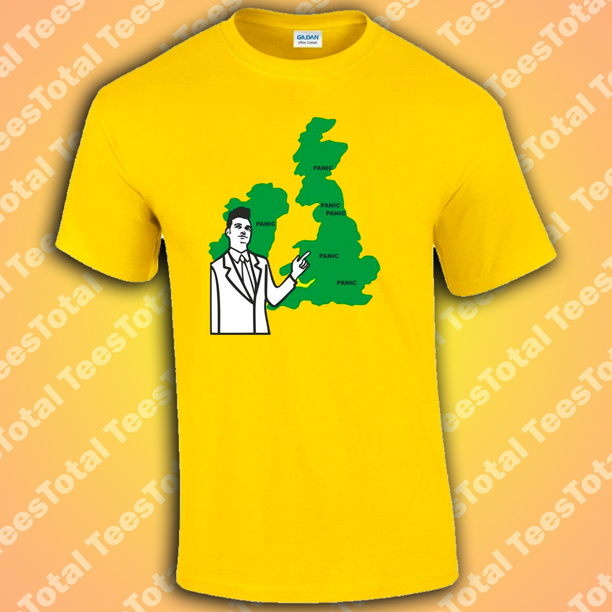 The Smiths Panic T-Shirt Weather Forecast (Funny/Morrissey/Marr/Indie/Rock)