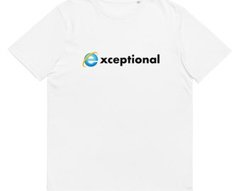 Exceptional Internet Explorer ironic t-shirt
