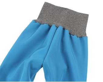 Softshell Pantalon de pompage - pantalon de boue - pantalon de bouchage *uni turquoise*