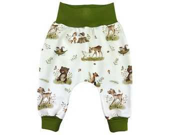 Pumphose - Babyhose - Kinderhose *French Terry Waldwiese*