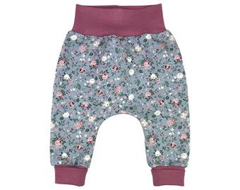 Pantalons de pompage - pantalons pour bébé - pantalons pour enfants *roses gris/rose vieux*