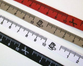 Nastro di misurazione intrecciato da 1 m - circa 10 mm 100% poliestere