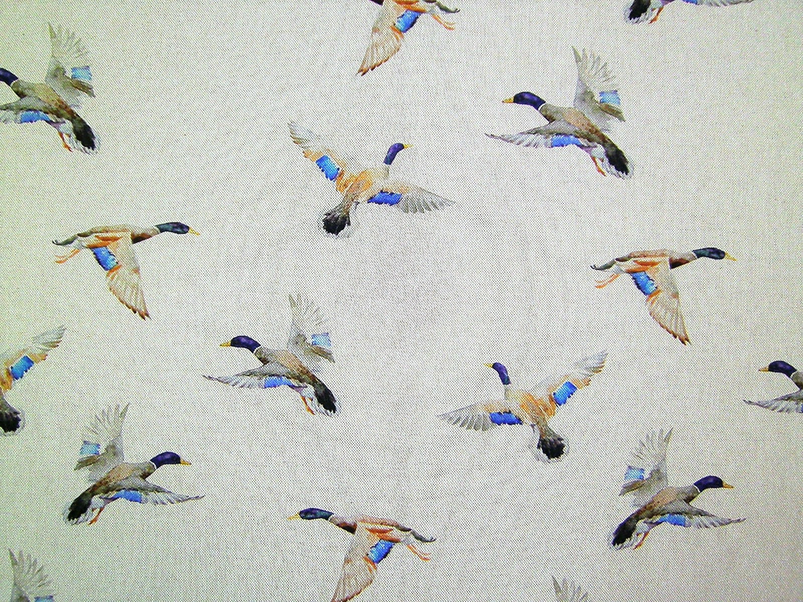 025 m printed fabric Duck 280 cm w. Etsy