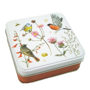 Gift Box printed metal 10x10x3,5 cm