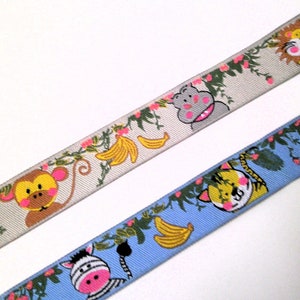 1 m geweven lint "Safari" 16 mm