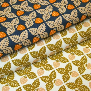 0,5 m Printed cotton fabric "Along the fields" 114 cm w.