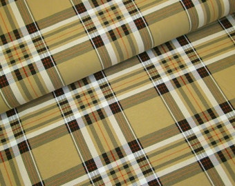 0,5 m Cotton-Jersey "Scottish Tartan" 150 cm w.