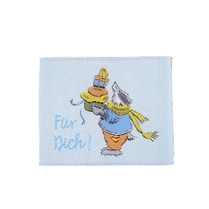 Patch Tempo di lettura - Riccio/Tasso/Volpe circa 40 x 50 mm